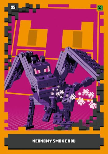 LEGO® Minecraft™ - Nr95: Neonowy smok Endu