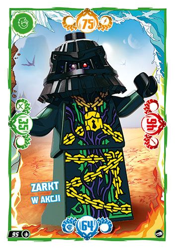 LEGO® NINJAGO® TCG10 - Nr 95: Zarkt w akcji