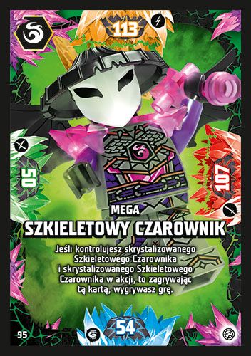 LEGO® NINJAGO® TCG8 - Nr 95: Mega Szkieletowy Czarownik