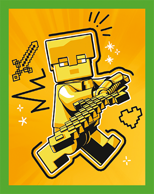 LEGO® Minecraft™ Stickers - Nr96