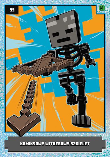 LEGO® Minecraft™ - Nr99: Komiksowy witherowy szkielet