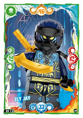 LEGO® NINJAGO® TCG10 - Nr 99: Zły Jay