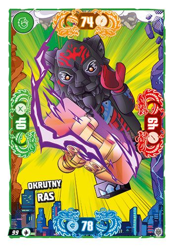 LEGO® NINJAGO® TCG11 - Nr 99: Okrutny Ras