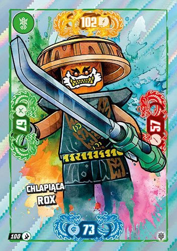 LEGO® NINJAGO® TCG11 - Nr 100: Chlapiąca Rox