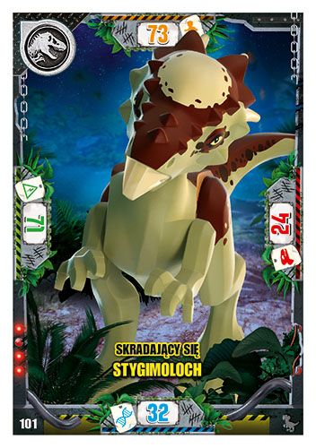 LEGO® Jurassic World™ - Nr 101: Skradający się stygimoloch