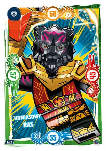 LEGO® NINJAGO® TCG9 - Nr 101: Komiksowy Ras
