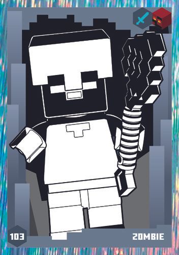 LEGO® Minecraft™ TCC3 - Nr  103: Zombie