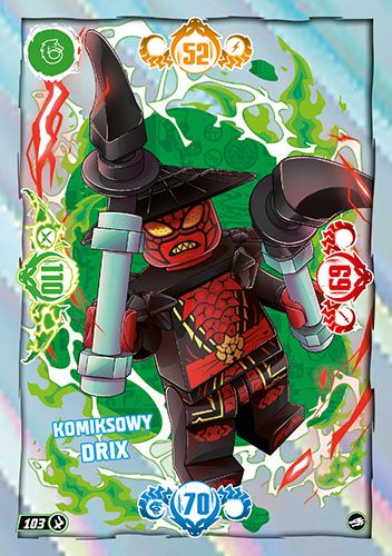 LEGO® NINJAGO® TCG10 - Nr 103: Komiksowy Drix