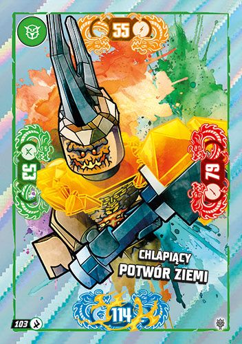 LEGO® NINJAGO® TCG11 - Nr 103: Chlapiący Potwór Ziemi