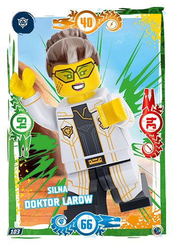 LEGO® NINJAGO® TCG9 - Nr 103: Silna doktor LaRow