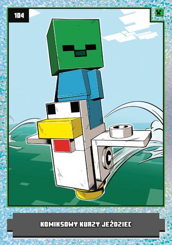 LEGO® Minecraft™ - Nr104: Komiksowy kurzy jeździec