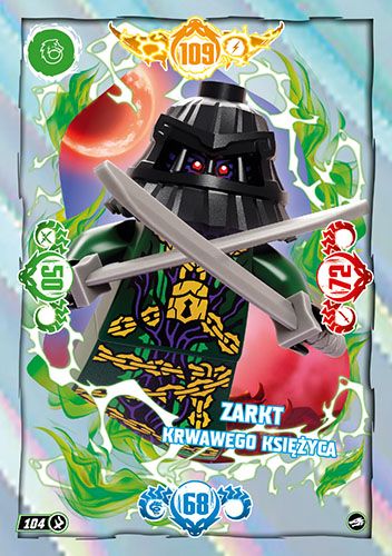 LEGO® NINJAGO® TCG10 - Nr 104: Zarkt Krwawego Księżyca