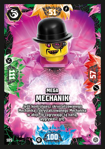 LEGO® NINJAGO® TCG8 - Nr 105: Mega Mechanik