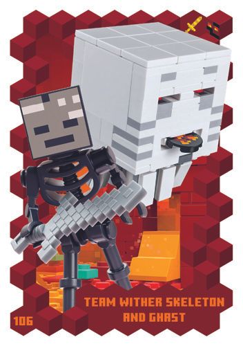 LEGO® Minecraft™ TCC3 - Nr  106: Team Wither Skeleton and Ghast 