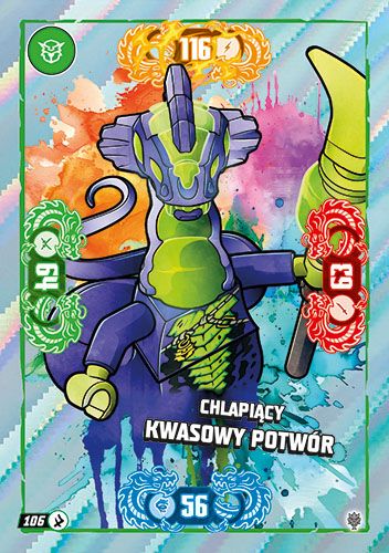 LEGO® NINJAGO® TCG11 - Nr 106: Chlapiący Kwasowy Potwór
