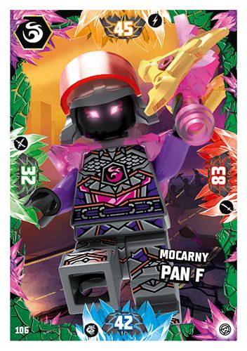 LEGO® NINJAGO® TCG8 - Nr 106: Mocarny pan F