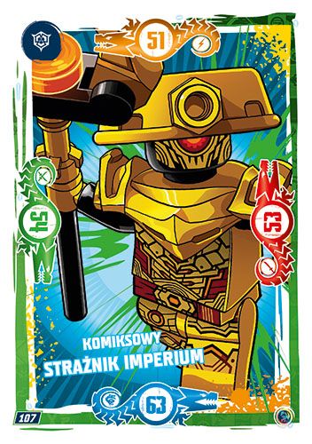 LEGO® NINJAGO® TCG9 - Nr 107: Komiksowy strażnik imperium