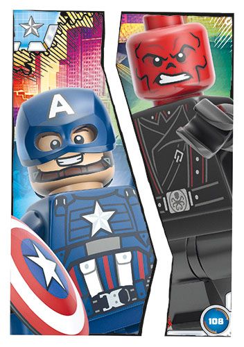 LEGO® MARVEL Avengers TCC - Nr 108: Kapitan Ameryka kontra Red Skull