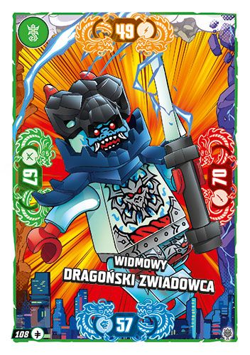 LEGO® NINJAGO® TCG11 - Nr 108: Widmowy dragoński zwiadowca