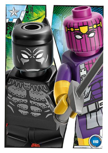 LEGO® MARVEL Avengers TCC - Nr 110: Czarna Pantera kontra Baron Zemo