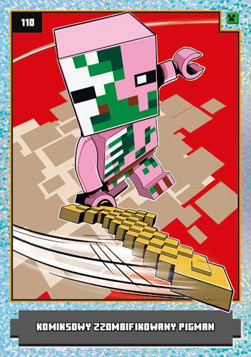 LEGO® Minecraft™ - Nr110: Komiksowy zzombifikowany pigman