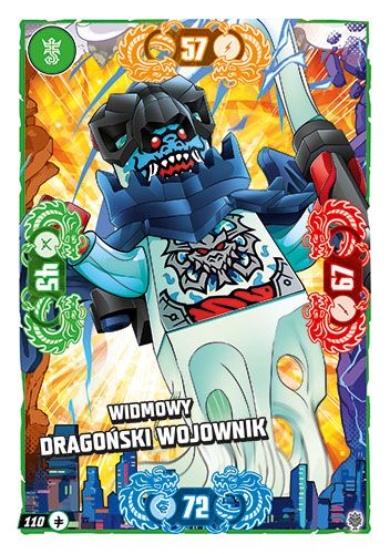 LEGO® NINJAGO® TCG11 - Nr 110: Widmowy dragoński wojownik