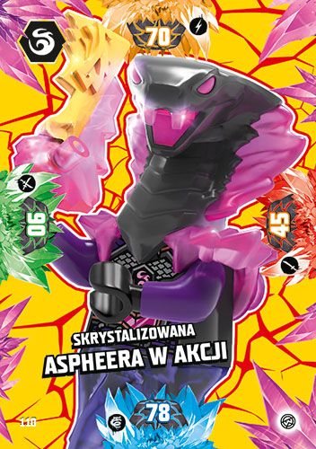 LEGO® NINJAGO® TCG8 - Nr 110: Skrystalizowana Aspheera w akcji