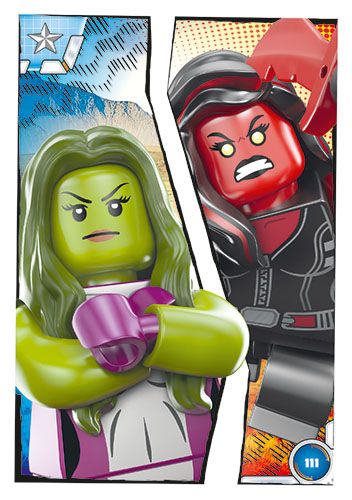 LEGO® MARVEL Avengers TCC - Nr 111: She-Hulk kontra Czerwona She-Hulk