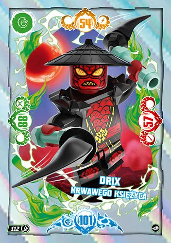 LEGO® NINJAGO® TCG10 - Nr 112: Drix Krwawego Księżyca