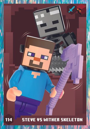 LEGO® Minecraft™ TCC3 - Nr  114: Steve vs Wither Skeleton