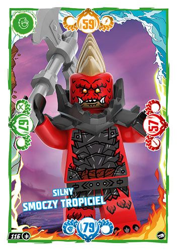 LEGO® NINJAGO® TCG10 - Nr 116: Silny smoczy tropiciel