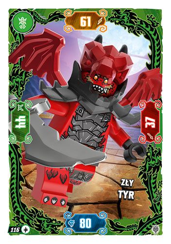 LEGO® NINJAGO® TCG11 - Nr 116: Zły Tyr