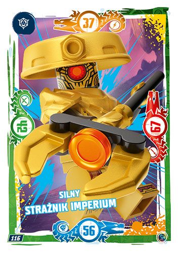LEGO® NINJAGO® TCG9 - Nr 116: Silny strażnik imperium