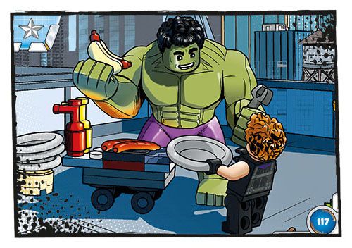 LEGO® MARVEL Avengers TCC - Nr 117: Wielki zielony mistrz grilla