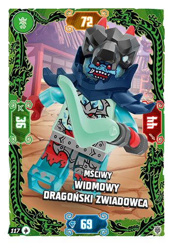 LEGO® NINJAGO® TCG11 - Nr 117: Mściwy widmowy dragoński zwiadowca
