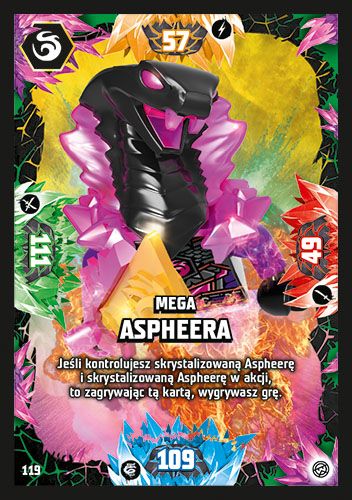 LEGO® NINJAGO® TCG8 - Nr 119: Mega Aspheera