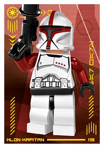 LEGO® Star Wars® TCC4 - Nr 119: Klon-kapitan