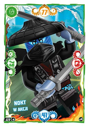 LEGO® NINJAGO® TCG10 - Nr 120: Nokt w akcji