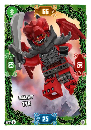 LEGO® NINJAGO® TCG11 - Nr 120: Mściwy Tyr