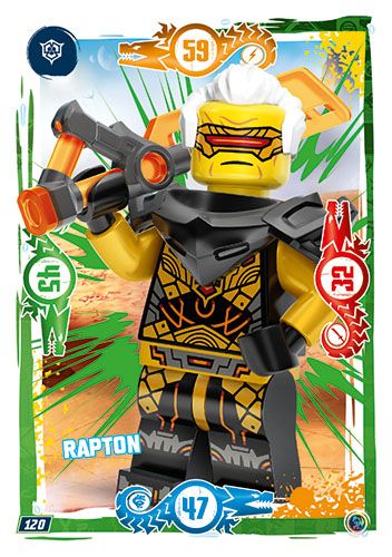 LEGO® NINJAGO® TCG9 - Nr 120: Rapton