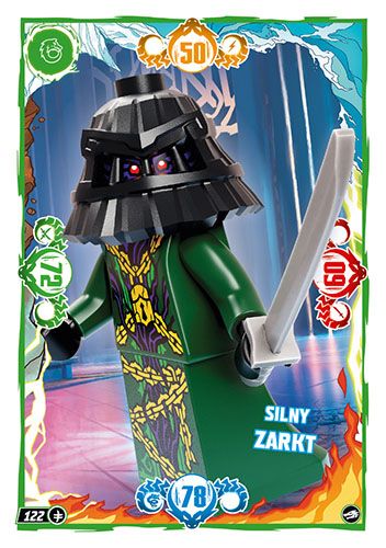 LEGO® NINJAGO® TCG10 - Nr 122: Silny Zarkt