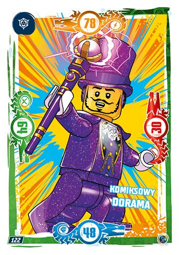 LEGO® NINJAGO® TCG9 - Nr 122: Komiksowy Dorama