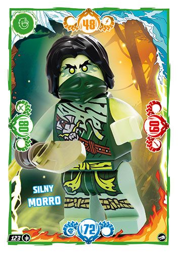 LEGO® NINJAGO® TCG10 - Nr 123: Silny Morro