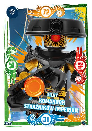 LEGO® NINJAGO® TCG9 - Nr 123: Silny komandor strażników imperium