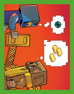 LEGO® Minecraft™ Stickers - Nr124