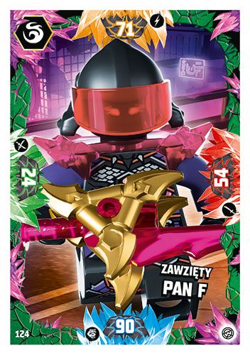 LEGO® NINJAGO® TCG8 - Nr 124: Zawzięty pan F
