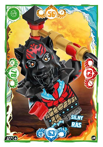 LEGO® NINJAGO® TCG10 - Nr 127: Silny Ras