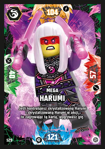 LEGO® NINJAGO® TCG8 - Nr 129: Mega Harumi