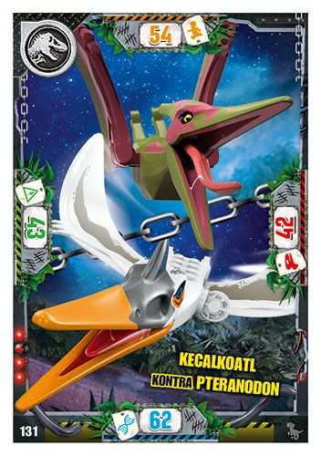 LEGO® Jurassic World™ - Nr 131: Kecalkoatl kontra pteranodon