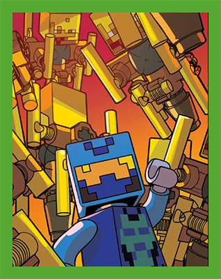 LEGO® Minecraft™ Stickers - Nr131